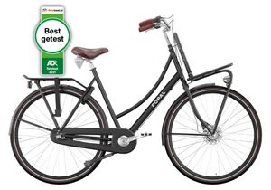 Popal Daily Dutch Prestige N7 - Hollandrad - Citybike - Damen - 53 centimeter - Mattschwarz