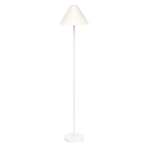 LEDVANCE weiße Nachbildung Pulp Metall- und Pappmaché-Stehleuchte, E27, dimmbar, 1505 mm Höhe, Lampenschirm aus recyceltem Material, nachhaltig dank austauschbarer Lichtquelle, einfache Installation