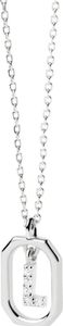PDPAOLA Halskette MINI LETTERS Sterling silver silber