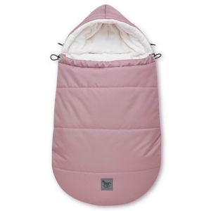 Pepi Winterfußsack - Schlafsack für Buggy Kinderwagen Babyschale Babyfußsack mit Reißverschluss - Waschbar - MiniBoo Old Rosa