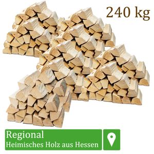 Brennholz Kaminholz Holz 240 kg Für Ofen und Kamin Kaminofen Feuerschale Grill Buche Feuerholz Buchenholz Holzscheite Wood 25 cm Flameup