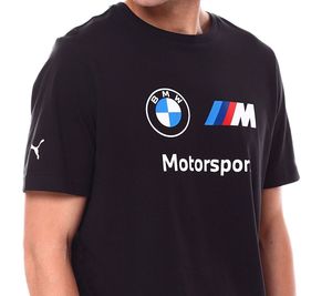 Puma BMW Motorsport Logo Herren T Shirt, Größe:XXL, Farbe:Schwarz