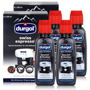 Durgol Swiss Spezial Espresso DED 4 Entkalker  Flaschen a 125ml