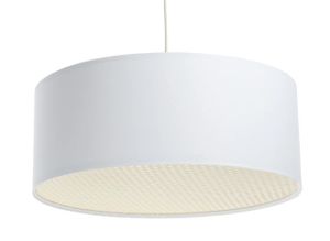 Lampa wisząca MODERN RATTAN 50 biała