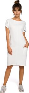 BeWear Midikleid für Frauen Almut B050 hellgrau XXL BeWear Midikleid für Frauen Almut B050 hellgrau XXL