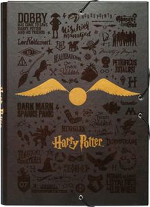 Harry Potter - Folder / folder with elastic band A4 (24 x 34 cm)