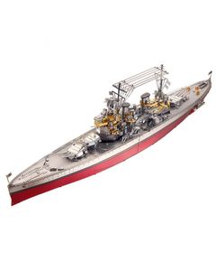 Piececool 3D Puzzle, Kriegsschiff HMS Prince of Wales, Metall, 282 Teile