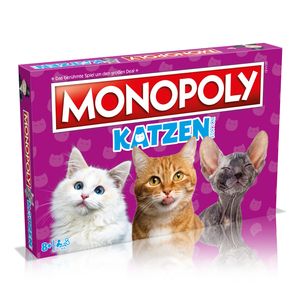 Monopoly - Katzen Brettspiel Gesellschaftsspiel Spiel Tiere