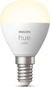 Philips Hue LED Leuchtmittel White E14 warmweiß Tropfenform 5,7 W warmweiß