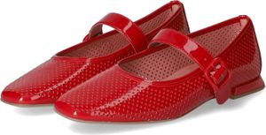 Högl Damen Spangenballerinas/ Ballerinas Rot  Größe: 37