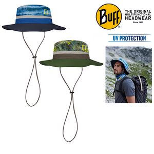 Buff – Zankor National Geographic Booney Mütze Safari Cap, Farben:blau
