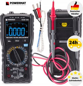 POWERMAT PM-MMT-75PRO Multimetr cyfrowy LCD + podświetlenie LED