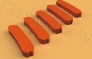 zestaw 5 plastikowych wkładów montażowych do głowicy montażowej Corghi Sapiens