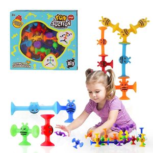 Saugnapf Spielzeug Badewannenspielzeug 38 Stück Montessori Spielzeug ab 3 4 5 Jahre Sensorik Spielzeug