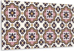 Arabské kvety - samolepiace obklady - PVC obklady - vinylové samolepiace obklady - 3D obklady bez vŕtania - samolepiace tapety do kuchyne a kúpeľne - samolepiaca fólia na obklady - 100x50 cm