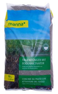 Manna Rasendünger m. Bodenaktivator 10 kg für ca. 250 m²