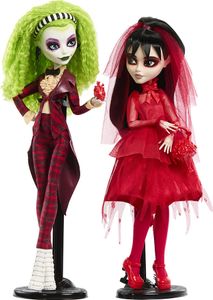 Monster High Beetlejuice-puppen 2 Einheiten Rot  Rot One Size