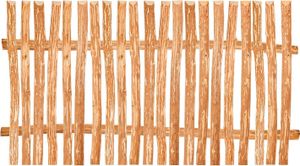 Gartenzaun Holz H 90 x B 200cm Lattenabstand 3-4cm Bausatz