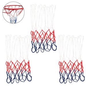 3 Stück Nylon Basketball Netz 55 cm lang Sonnenschutz Basketballnetze Standard Größe Basketballkorbnetz Basketball Ersatz Netz