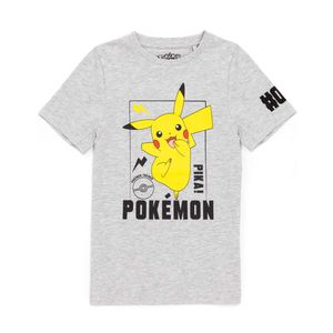 Pokemon - T-Shirt für Kinder NS6661 (164) (Grau)