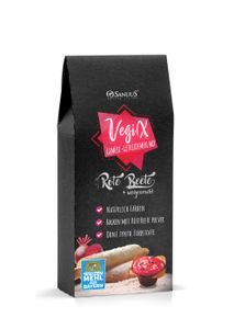 500g VegiX Weizenmehl 550 mit Rote Beete Pulver für natürlichen rosa Teig und besonderen Geschmack!