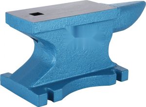 Kovadlina 25 KG (55 LBS) - Kovářská kovadlina s jedním rohem - litinové kovářské nářadí - robustní
