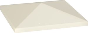 Outsunny náhradní střecha pro altán 3 x 3 m, nepromokavá střecha altánu, náhradní kryt pro zahradní altán, náhradní díly z tkaniny Oxford, 370 g/m², krémově bílá