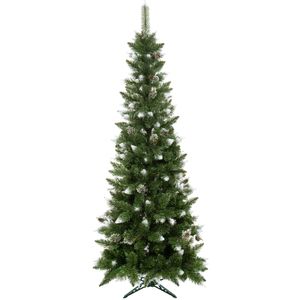 Künstlicher Weihnachtsbaum Diamantkiefer slim Kunstschnee 180 cm