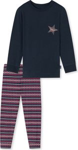 Schiesser schlafanzug schlafmode bequem Family dunkelblau 98
