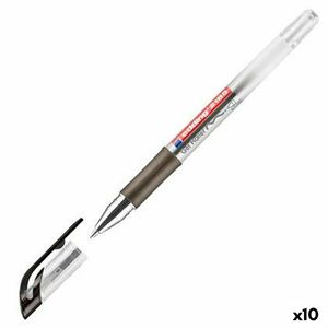 Pióro kulkowe Edding 2185 czarne 0,7 mm (10 sztuk)