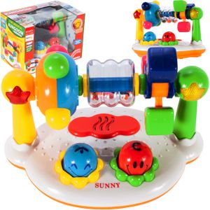 MalPlay Rassel | Lerntisch Babyausstattung mit Licht und Stimme | Spielzeug für Jungen und Mädchen - Lernspielzeug für Babys und Kleinkinder ab 12 Monaten