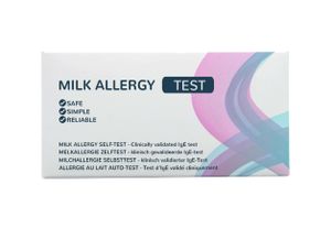 Milchallergie Test - The Tester®, Allergie gegen Kuhmilch Selbsttest für Zuhause, Ergebnis in 10 Minuten, - Zuverlässig & Präzise