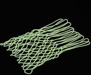 Basketballnetz Leuchtendes Basketball Netze Basketball Net Replacement 45 cm (Grün)