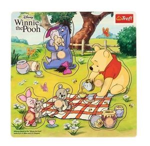 Puzzle mini drewniane - Winnie The Pooh TREFL