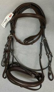 Kieffer Trense ERGONOMIC LINE 215 engl. RH braun Trensenzaum Warmblut