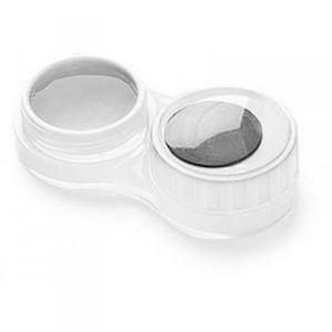 kontaktlinsenhalter Googly 6,6 x 2,2 cm ABS/PVC weiß
