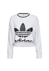 Adidas Originals Damen Sweatshirt CROPPED SWEATER , Größe:44, Farben:white