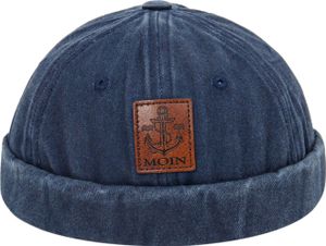 Leoberg Docker Mütze Docker-Cap - Dockermütze in 152085-Blau-23