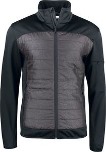 Clique - "Custer" Steppjacke Reflektierend für Herren UB115 (XXL) (Schwarz)