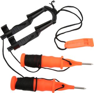 Rybárčenie Ice Picks, Ice Fishing Safety Picks, Life Saving Ice Pick, Ice Pick s píšťalkou, Ice Fishing Safety Kit, Fishing Tackle Tool