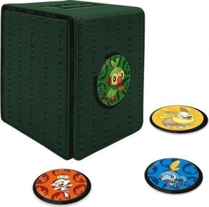 Pokémon UltraPRO: Galar Alcove Click Deck Box - koženková krabička na karty