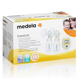 Medela Freestyle, 150 ml, Elektronisch, Transparent, Gelb