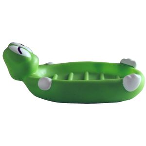 spirella Seifenschale Seifenablage "Rana" mit Frosch-Design, Kunststoff grün