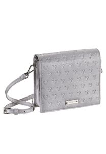 Minnie Mouse Handtasche Umhängetasche für Damen Cross Body Bag, Farbe:Silber