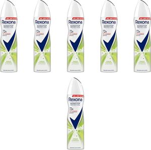 Rexona Nonstop Protection Deospray Stress Control Anti Transpirant mit 72 Stunden Schutz vor Schweiß und Körpergeruch 6x 150ml Deo Deodorant