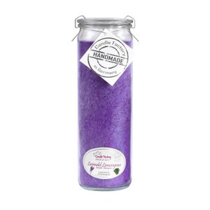 Candle Factory Duftkerze Big-Jumbo "Lavendel-Lemongras", violett