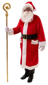 Kostüm Zubehör Weihnachtsmann Gürtel Karneval Fasching Gr. XXL/XXXL