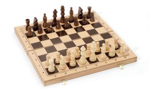 Jeujura Drevený šach v skladacom boxe