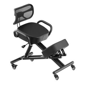 SEVICO Kniestuhl Ergonomischer Bürostuhl Stuhl Schreibtischstuhl Drehstuhl Knie Hocker N18