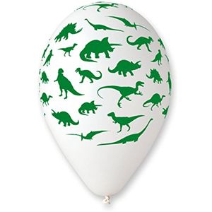 Dinosaurier-Ballon, 30 cm, verschiedene Farben, 10 Stück